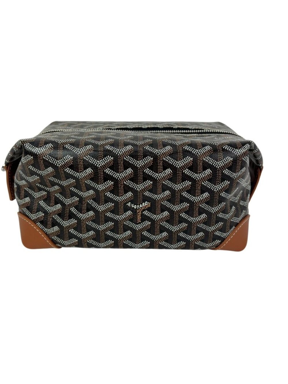 Goyard Goyardine Boeing 25 Trousse De Toilette Black Case